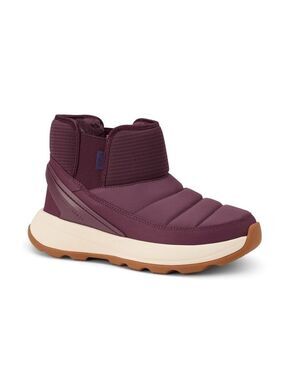 Kizik WOMEN'S JUNO 2 LOW BOOT Mauve Wine Winter Snow Rain Ankle Comfort Boots 7
